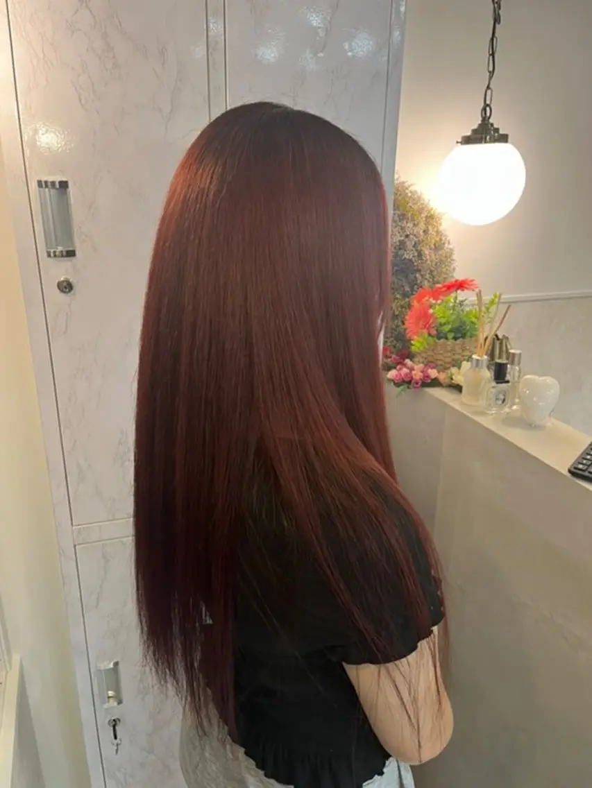 🎀カラー‎🤍ブリーチ✨トリートメント🩵ヘアポテンツァ🫶の写真