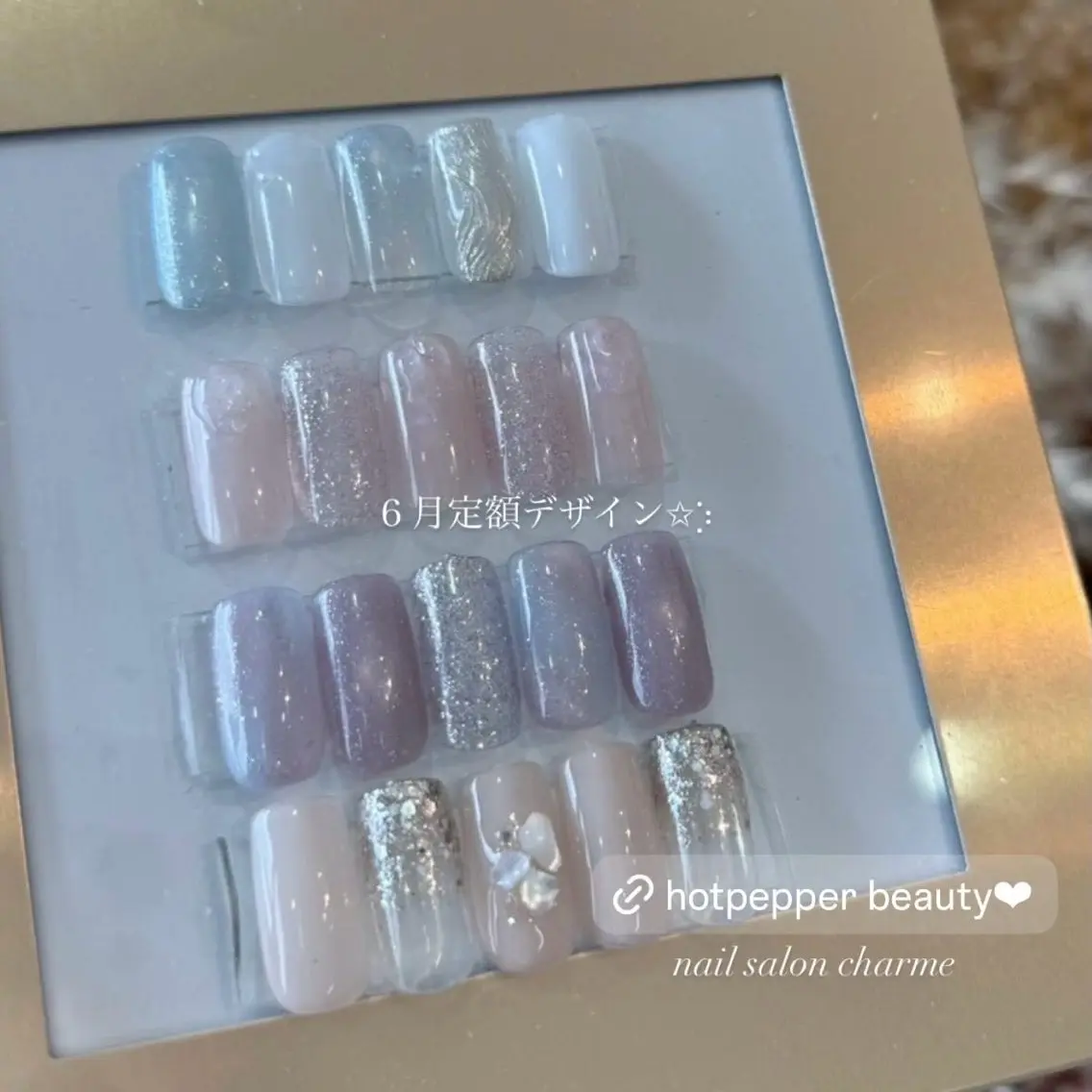 ネイル ハンドネイル charme Jr.nailistのネイルデザイン