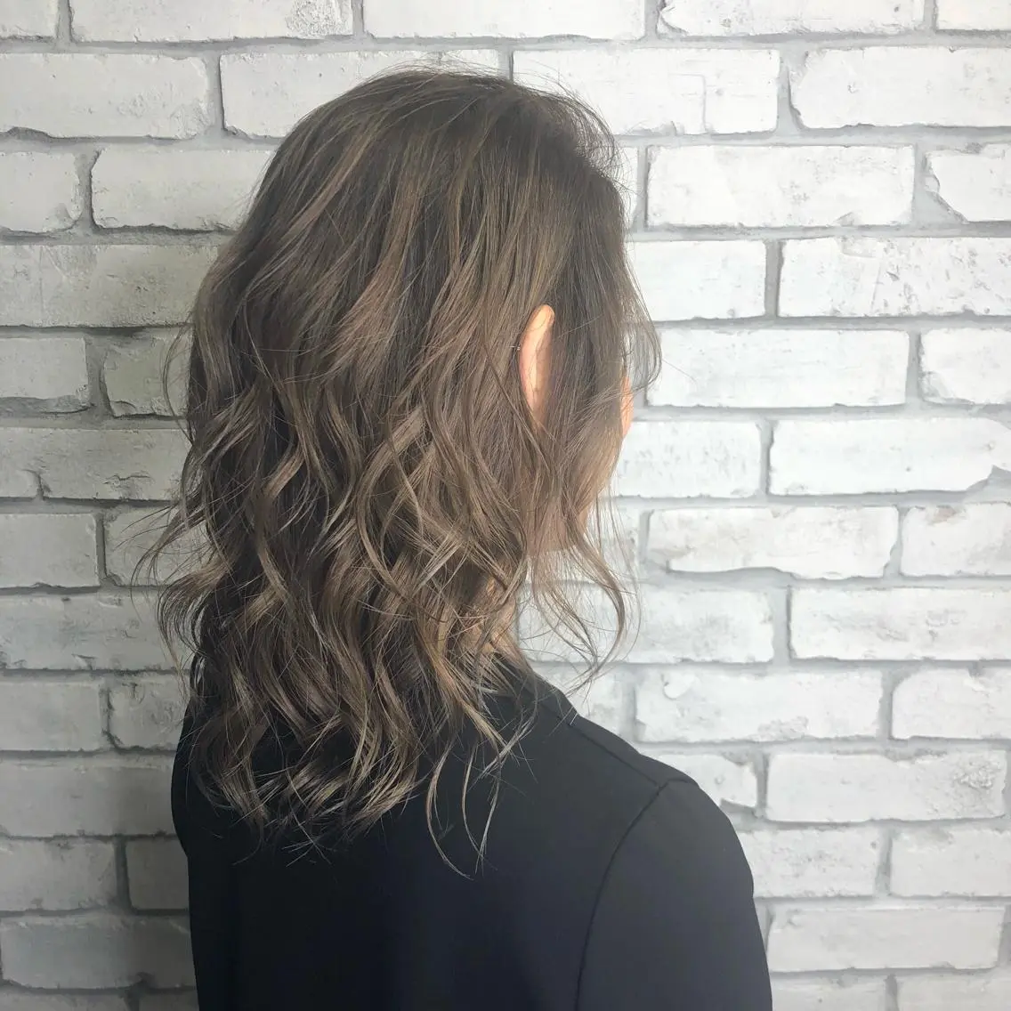 セミロング カラー welring hair salonのヘアスタイル