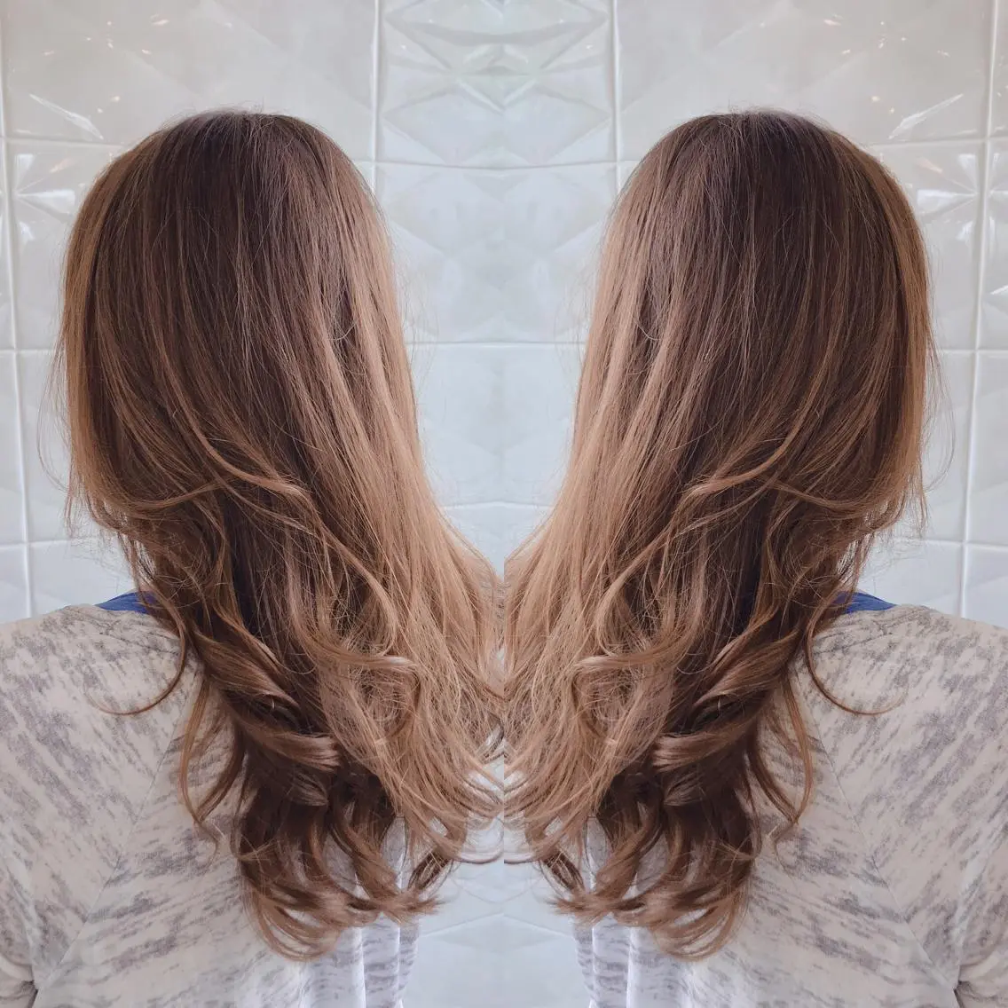 ロング ヘアカラー トリートメント 💗大人艶×髪質改善 カラー💗AYAKIのヘアスタイル
