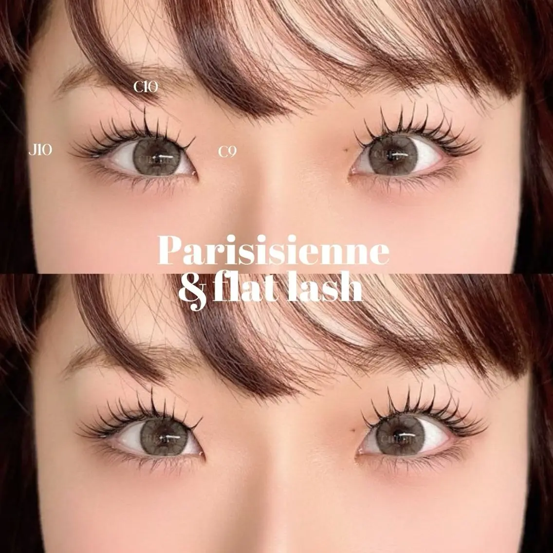 🍒パリジェンヌ➕エクステ120本🍒コーティングで束間出し🪄ぱっちりeye👁️✨の写真