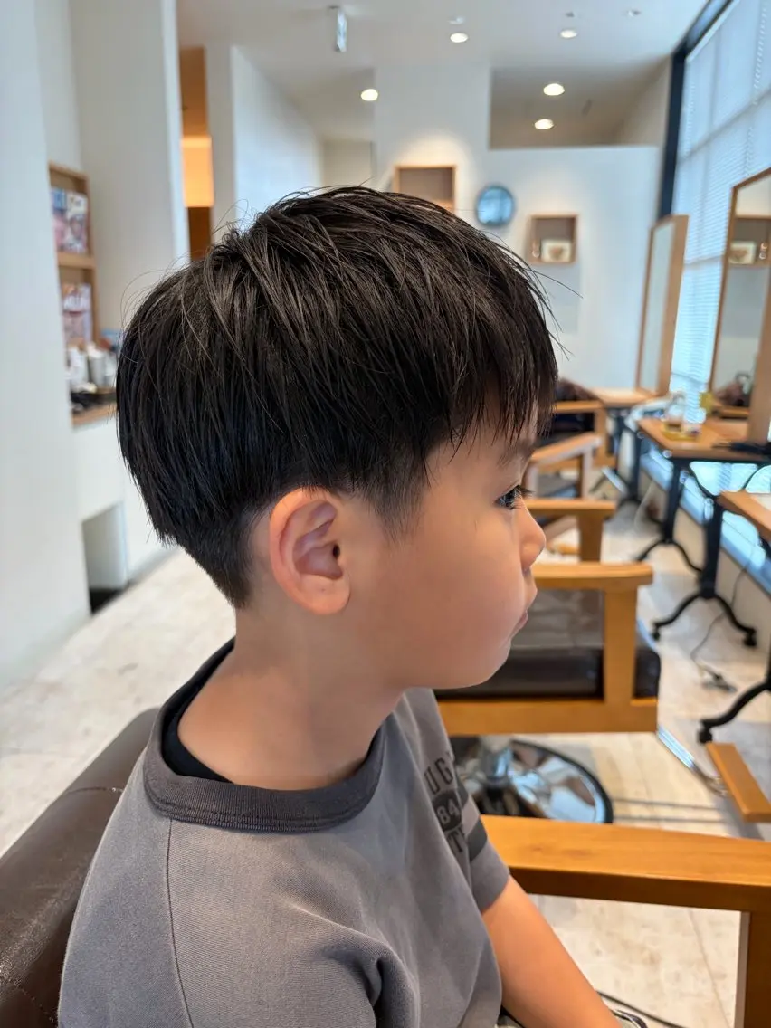 メンズ カット 山﨑 蓮のヘアスタイル