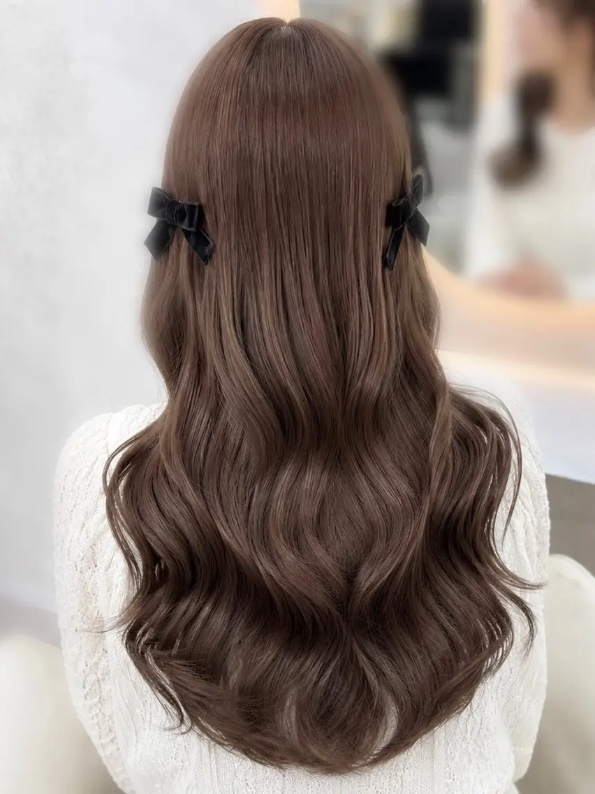 ロング ヘアカラー 🤍るい🤍カット モデル募集中🪽🫧のヘアスタイル