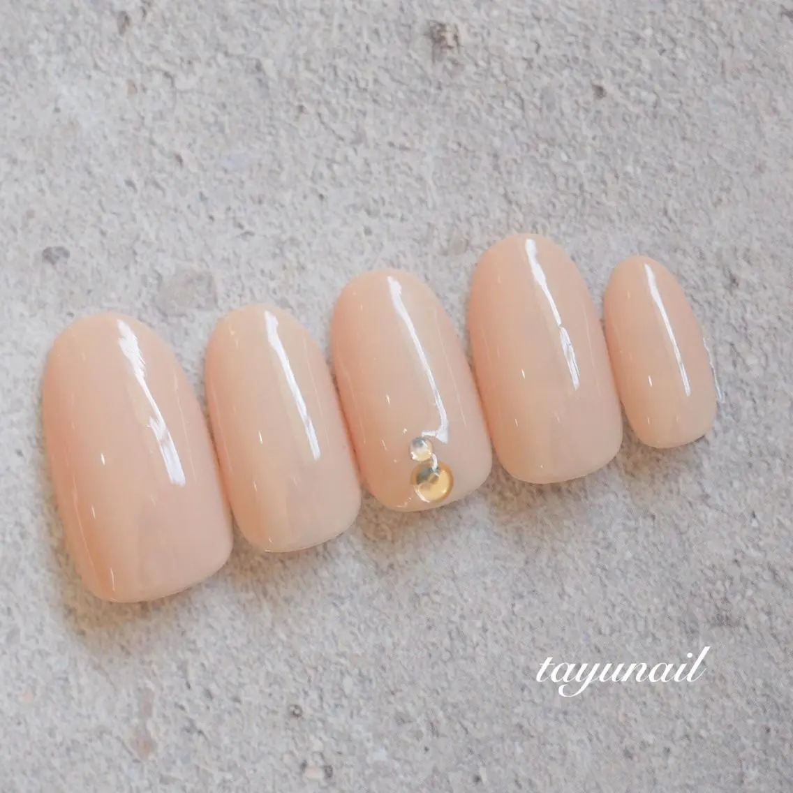 ネイル アートネイル ジェルネイル ニュアンスネイル ワンカラーネイル パラジェル ハンドネイル ネイルサロン 【たゆnail】のネイルデザイン