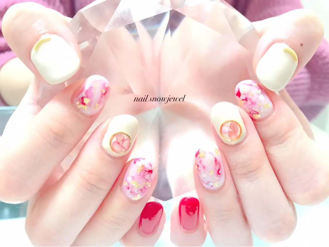 ネイル nail snowjewelのネイルデザイン
