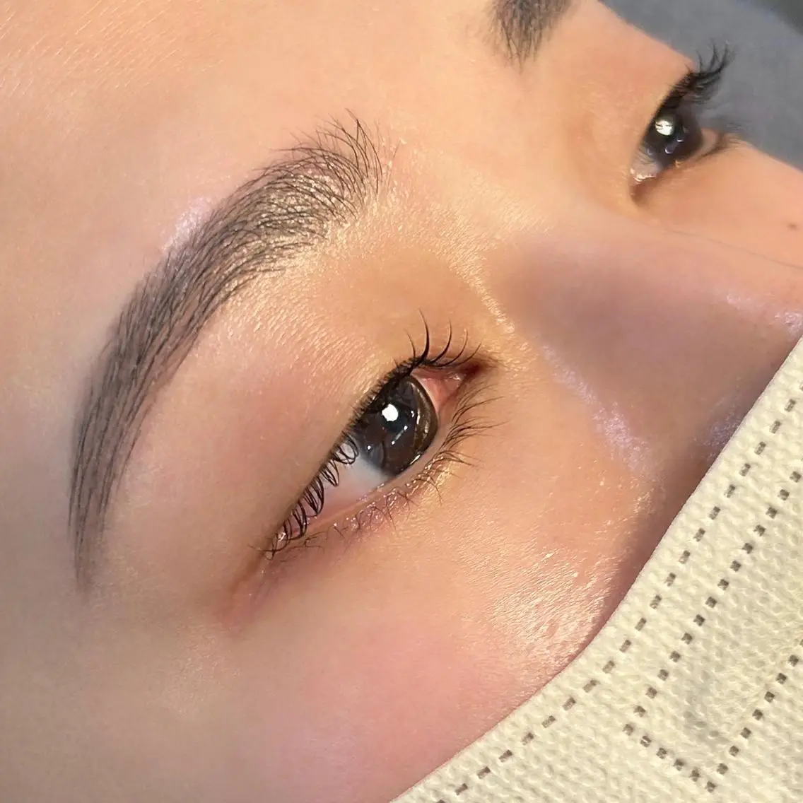 マツエク・マツパ アイブロウ マツパ pomure. NaO🦋のマツエク・マツパデザイン