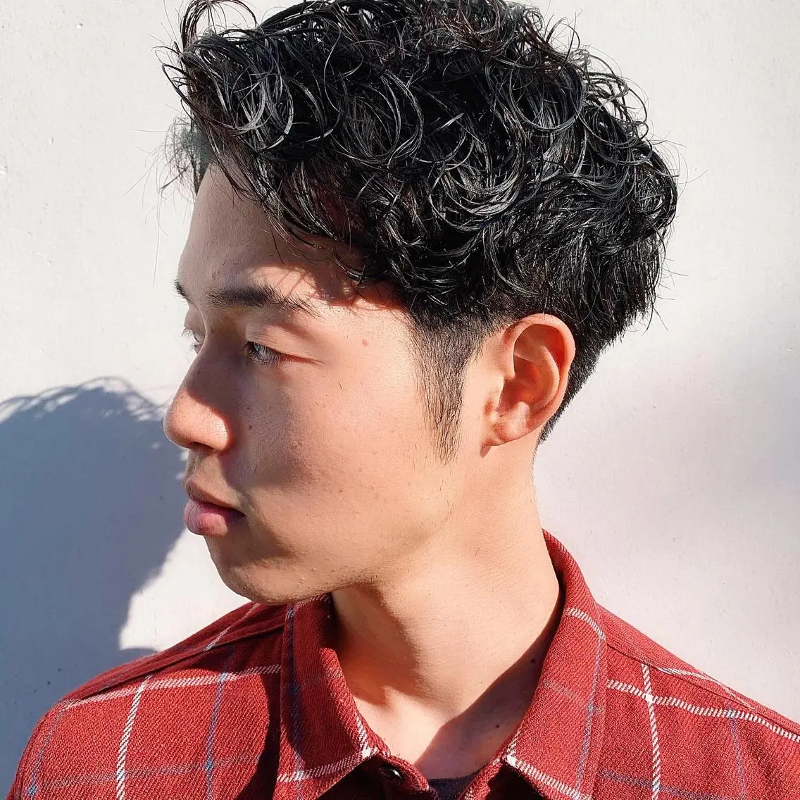 パーマ メンズ 中川 竜誠のヘアスタイル