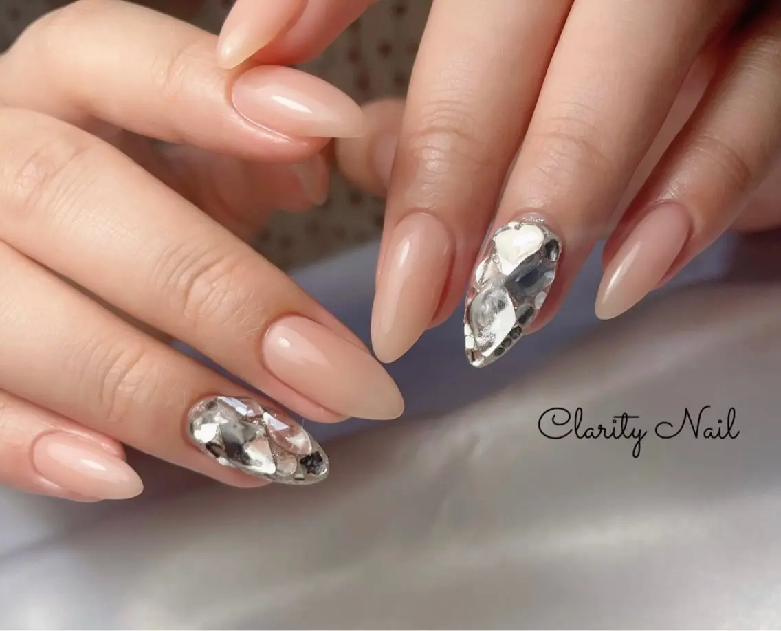 ネイル アートネイル 持ち込み ハンドネイル Clarity Nailのネイルデザイン