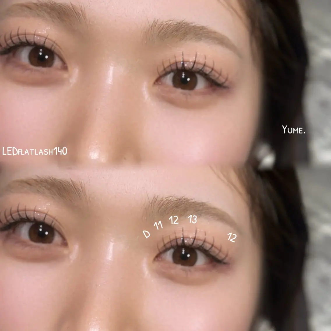 LEDフラットラッシュ140本(オフ無し✨️)の写真