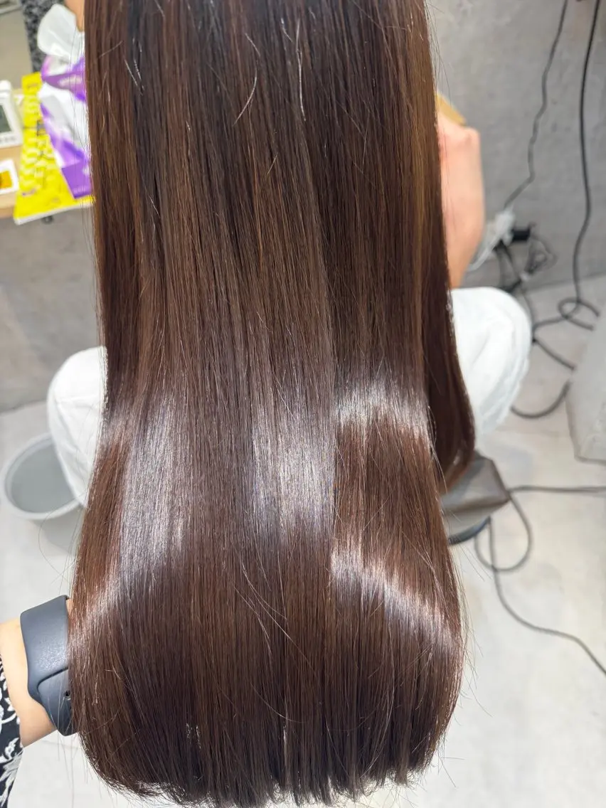 ロング トリートメント ヘアカラー トリートメント 似合う髪型見つけます AYAKAのヘアスタイル