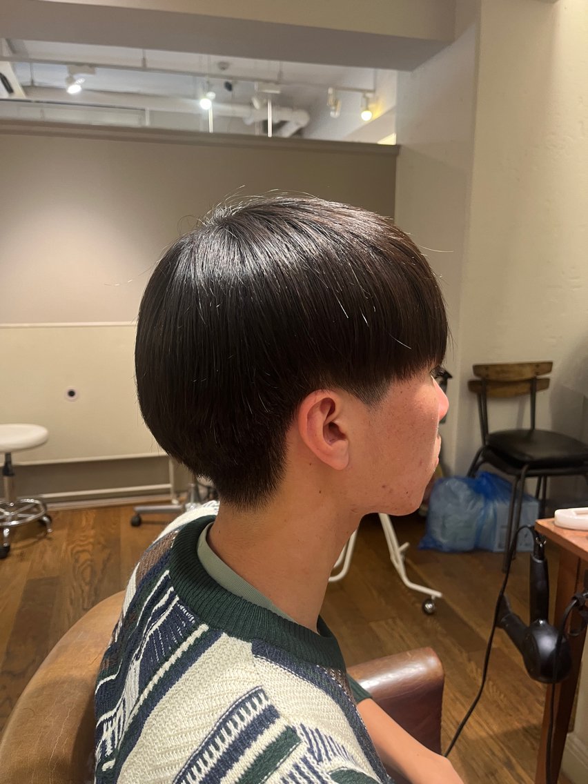 パーマ メンズ 佐藤 宰 OZ桑野店のヘアスタイル
