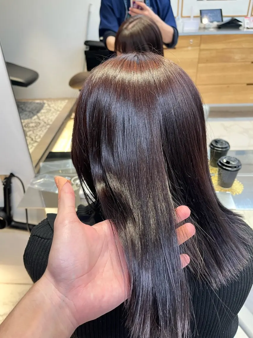 ミディアム カラー ラベンダーカラー メンズ眉毛サロン⚪️ マユクリア北千住西口の眉毛・アイブロウイメージ