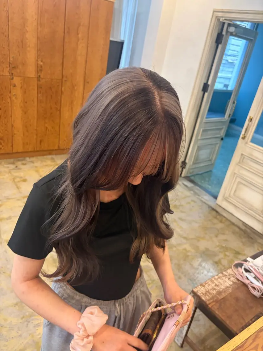 ロング カラー ヘアカラー °ʚ なじゅ ɞ° Defi梅田のヘアスタイル