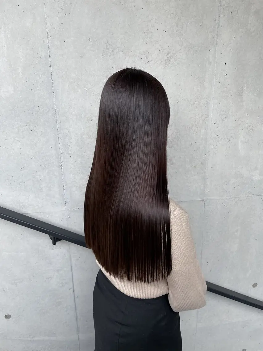 ロング カット トリートメント 美髪矯正🫧艶髪特化 🫧関口太郎のヘアスタイル