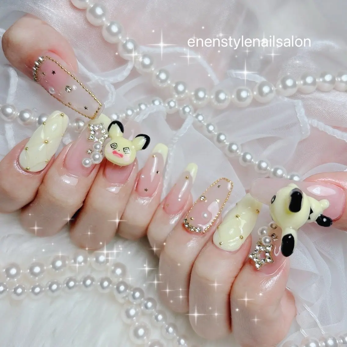 ネイル ハンドネイル 🐾enen style 🐾のネイルデザイン