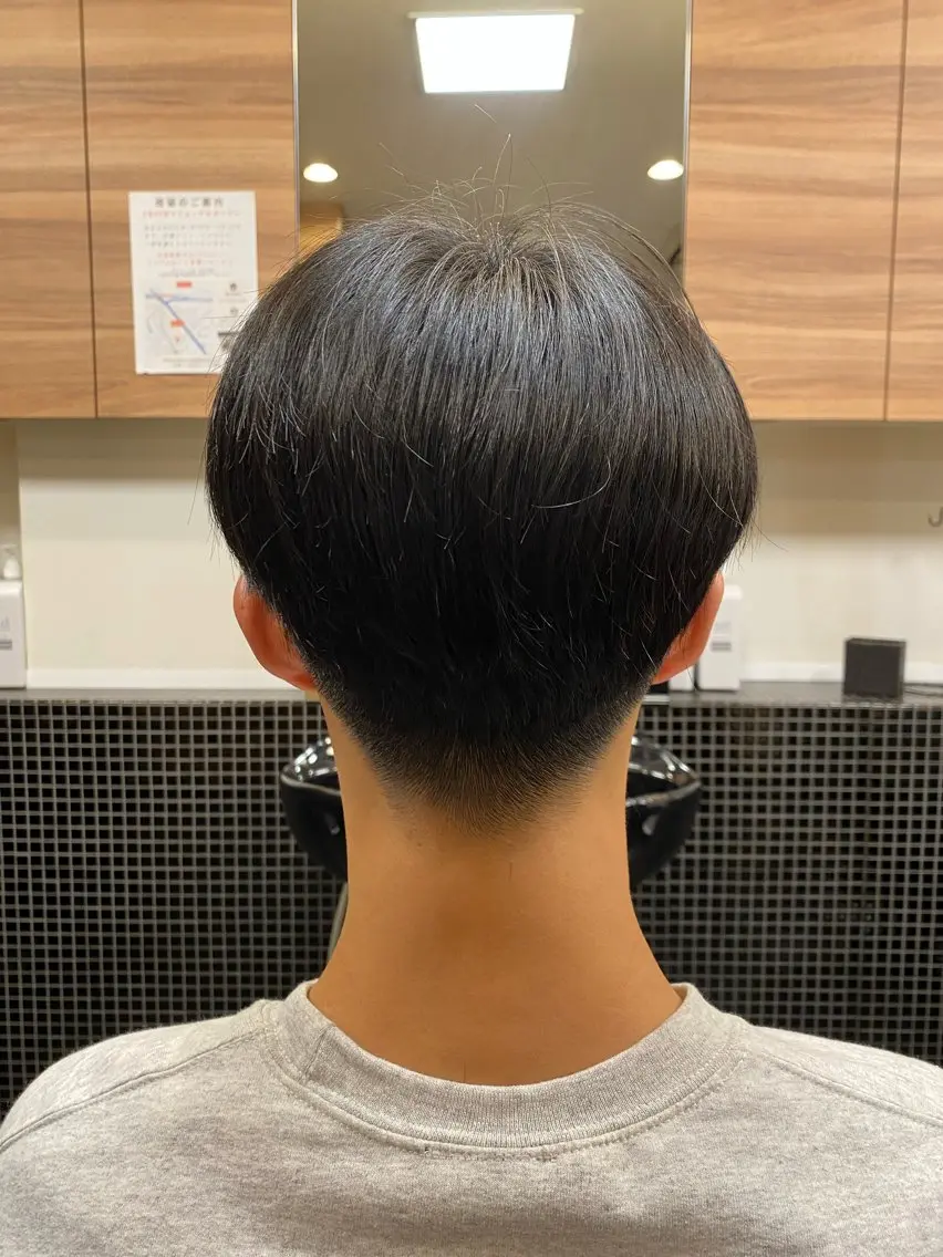 ショート メンズ メンズパーマモデル 大募集中のヘアスタイル
