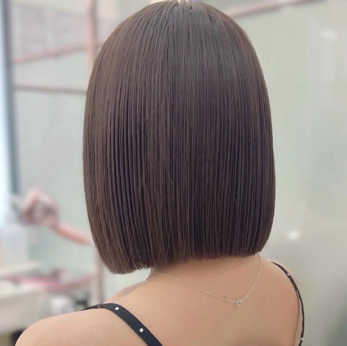 ミディアム ボブカット✨🤍 𝑪𝑶𝑨銀座サワのヘアスタイル