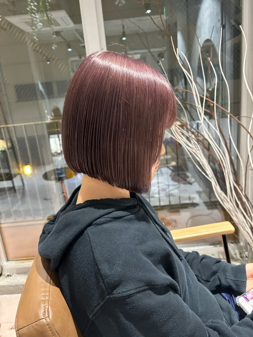 ショート ボブ LOOSE立川 SHIMODA🧸のヘアスタイル