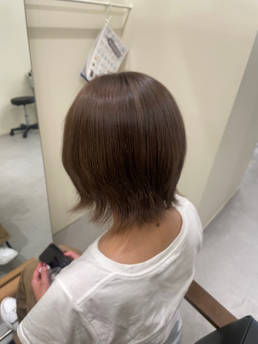 ショート カラー ヘアカラー JURI /HUIのヘアスタイル