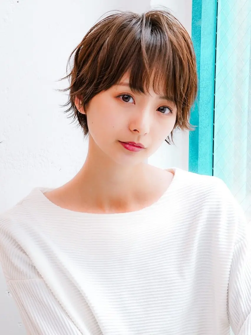 ショート ショートヘアー◎ 縮毛矯正◎のヘアスタイル