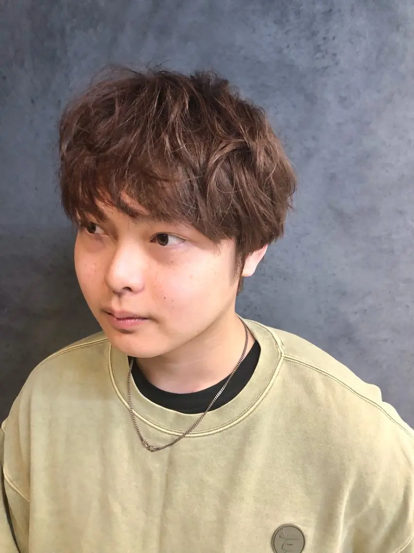 カラー ヘアアレンジ メンズ カット ヘアカラー トリートメント ヘアセット メンズ特化✂️栗原 侑也のヘアスタイル