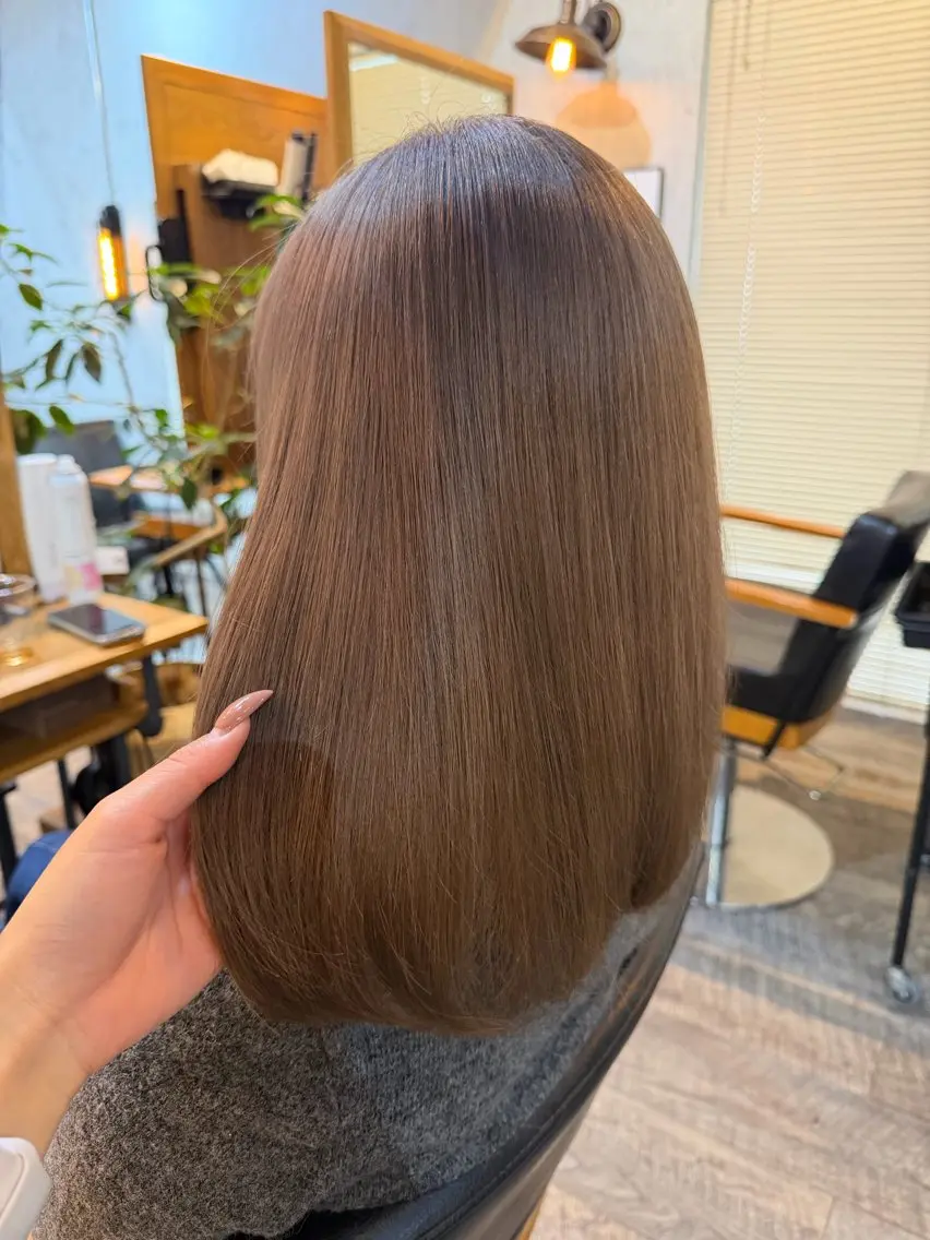 ミディアム カラー muscali♡ 原宿.表参道のヘアスタイル