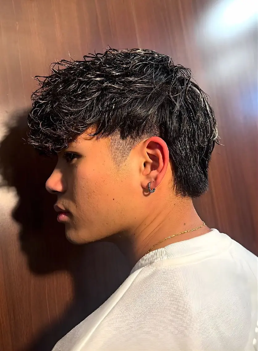 ショート パーマ メンズ 針生 永遠のヘアスタイル
