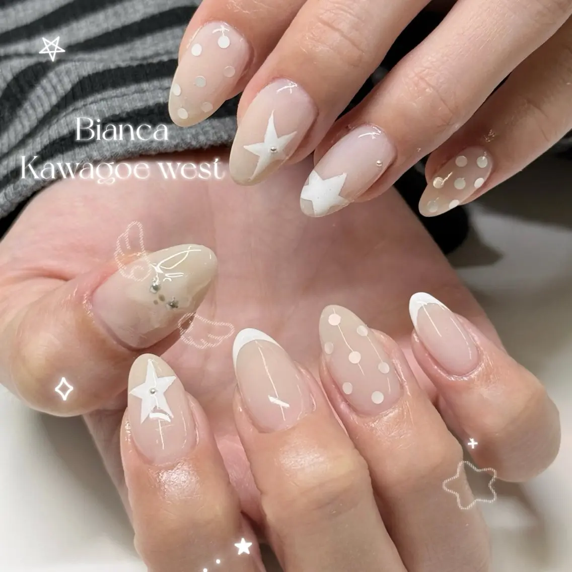 ネイル ハンドネイル Bianca川越西口 NAKANOのネイルデザイン