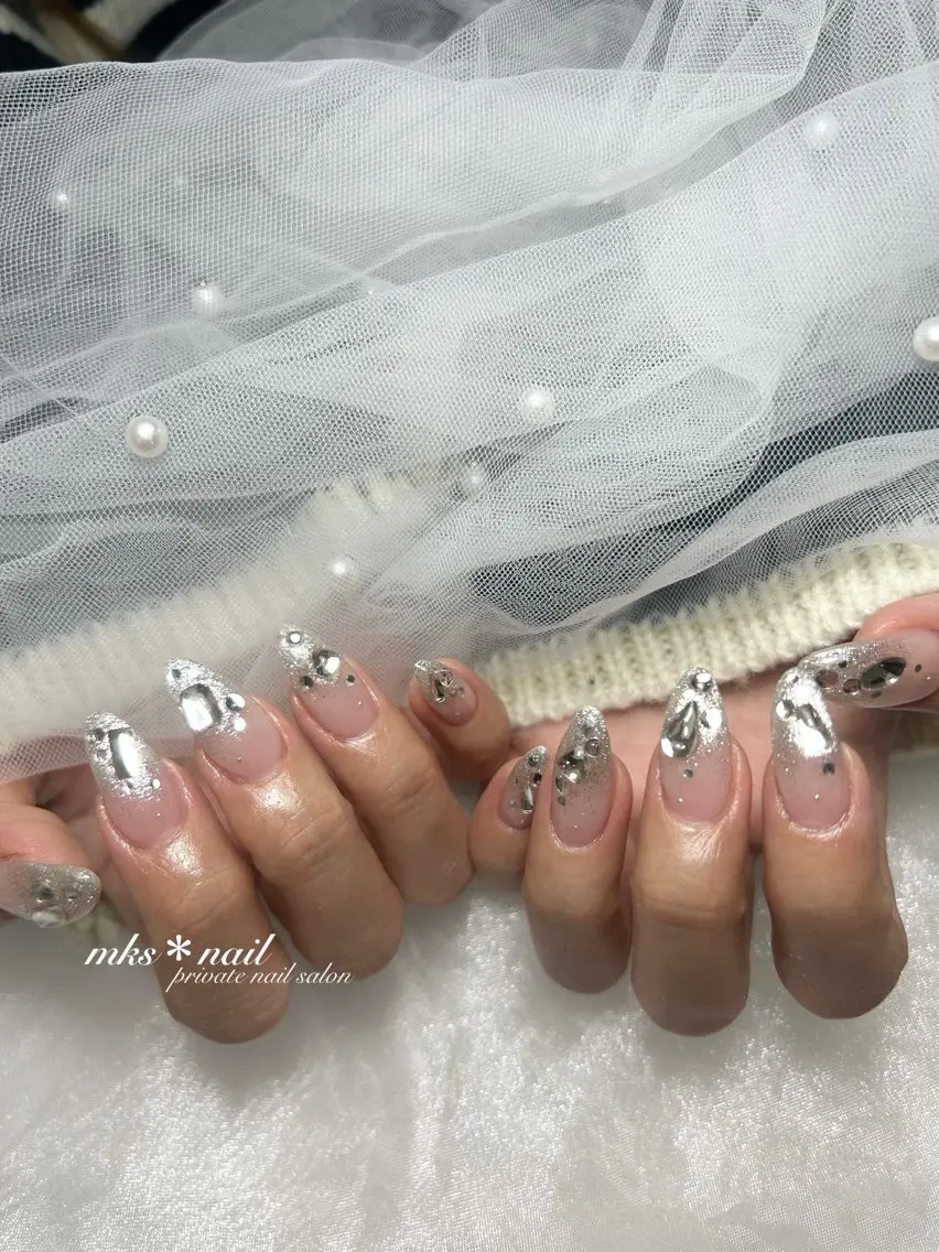 ネイル mks＊nail //  枚方長尾のネイルデザイン