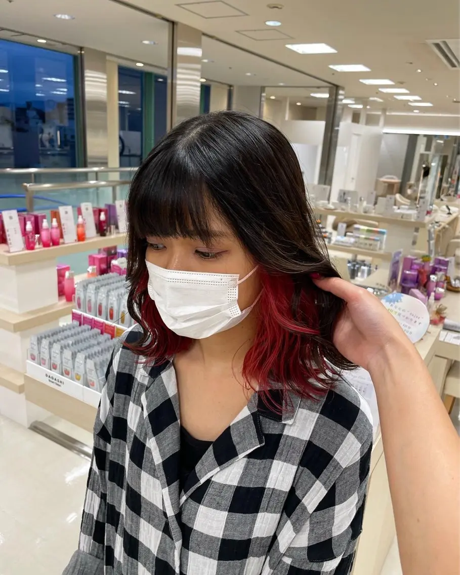 ミディアム カラー モデル様募集中 /REIRIのヘアスタイル