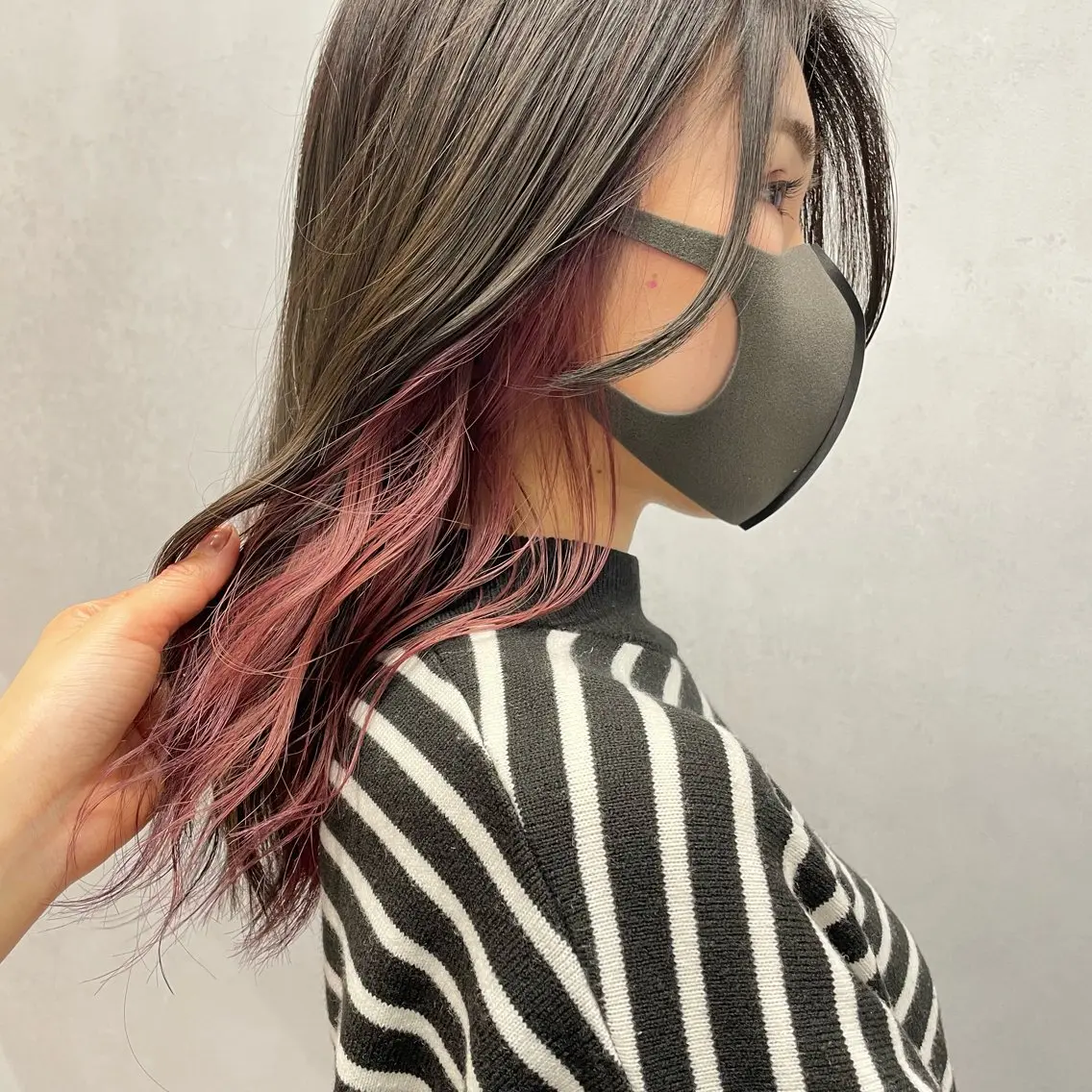 セミロング カット ヘアカラー 🫧艶髪/ブリーチ 🐳honami🫧のヘアスタイル