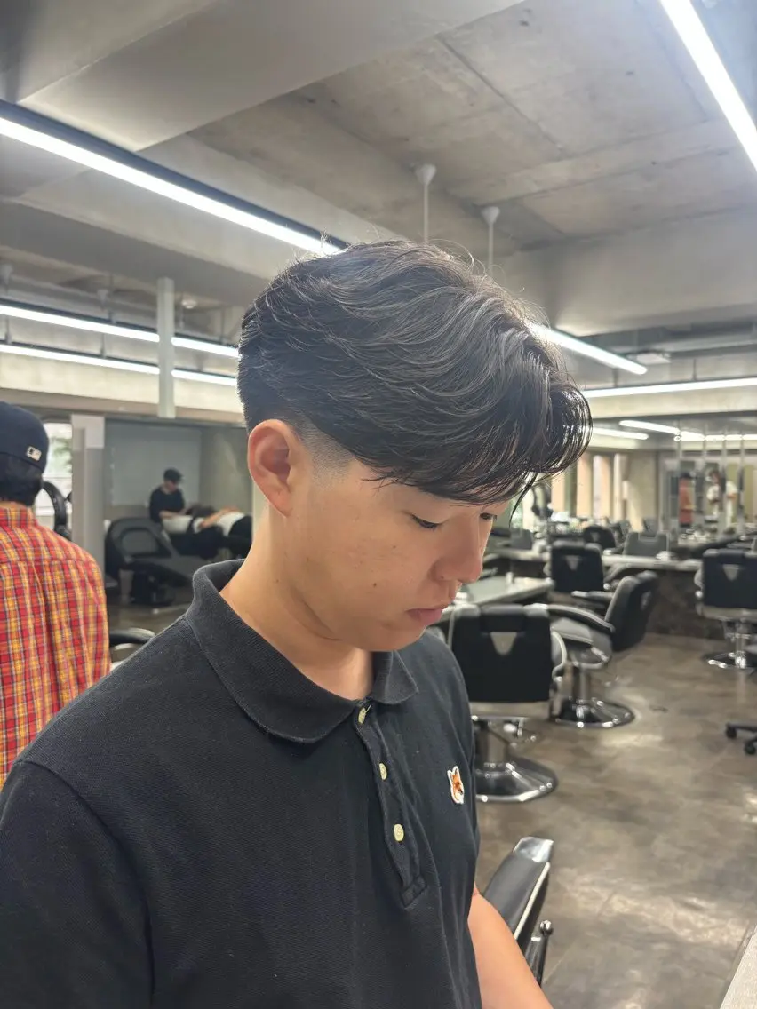パーマ メンズ カット 縮毛矯正 ヘアセット 渋谷/メンズ特化/ ショーゴのヘアスタイル