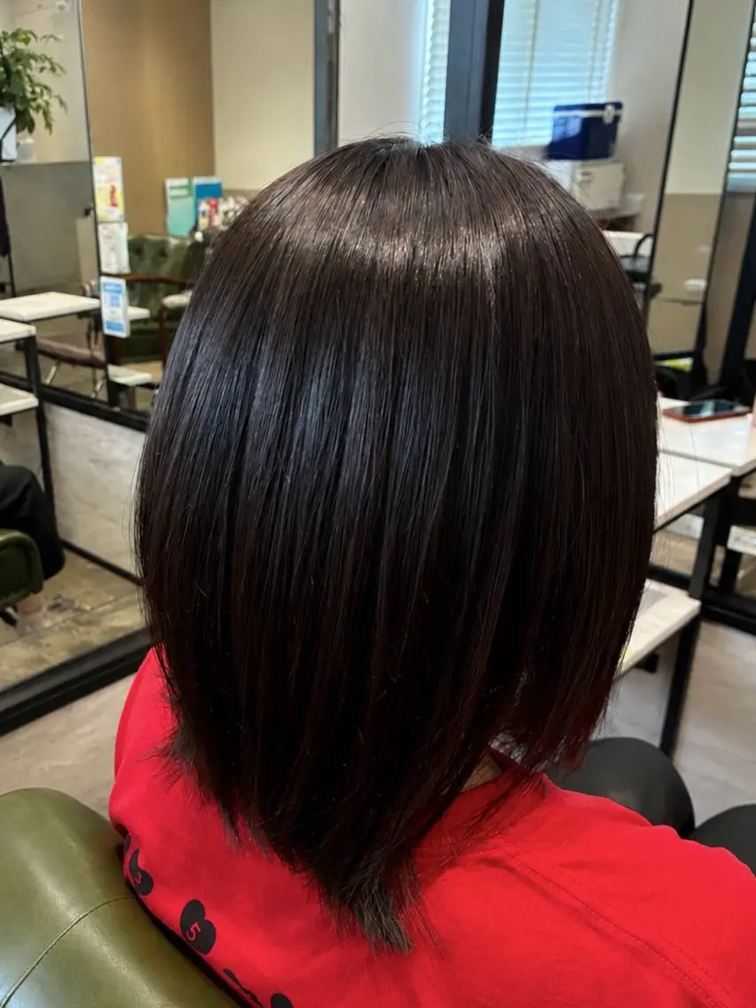 ミディアム 縮毛矯正 モデル様募集中🍒/ soraのヘアスタイル