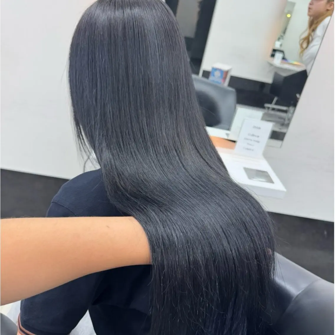 【広がり・うねり改善艶ナチュラルストレート🫧の写真
