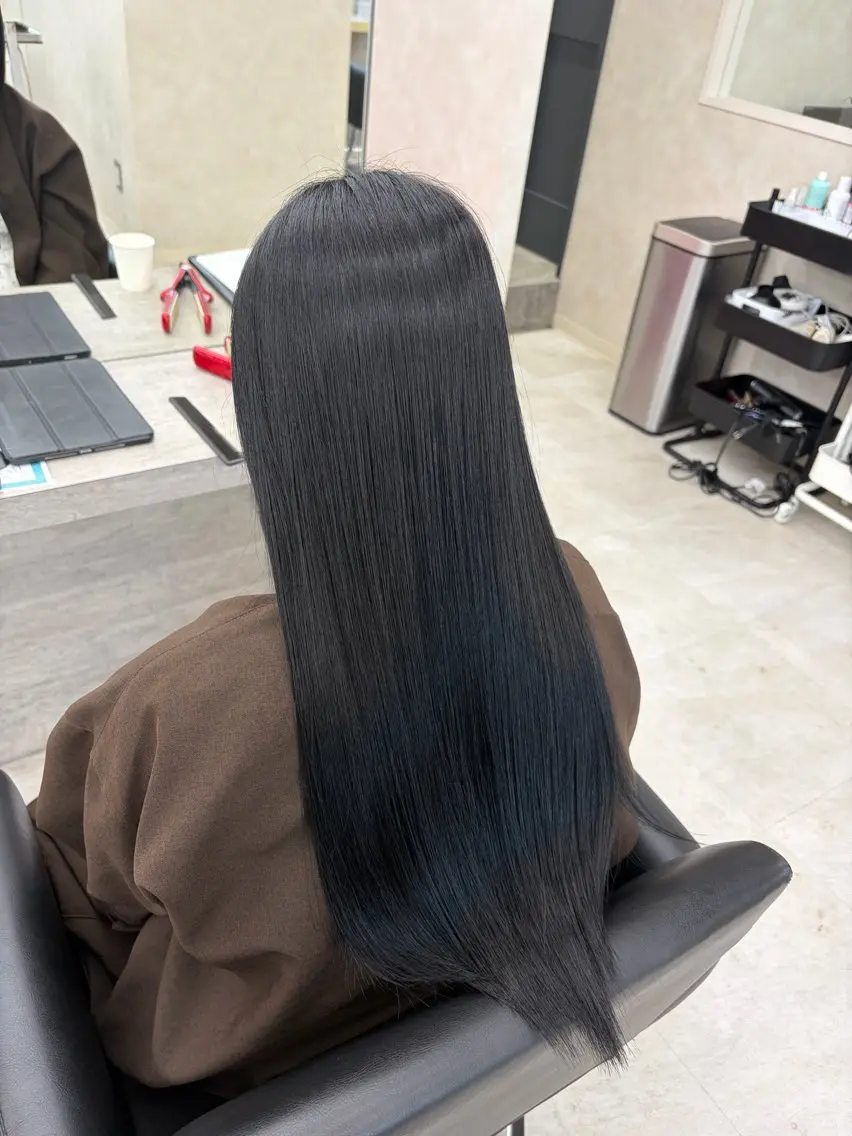 ロング カラー ヘアカラー 髪質改善🫧 ミタセイヤのヘアスタイル