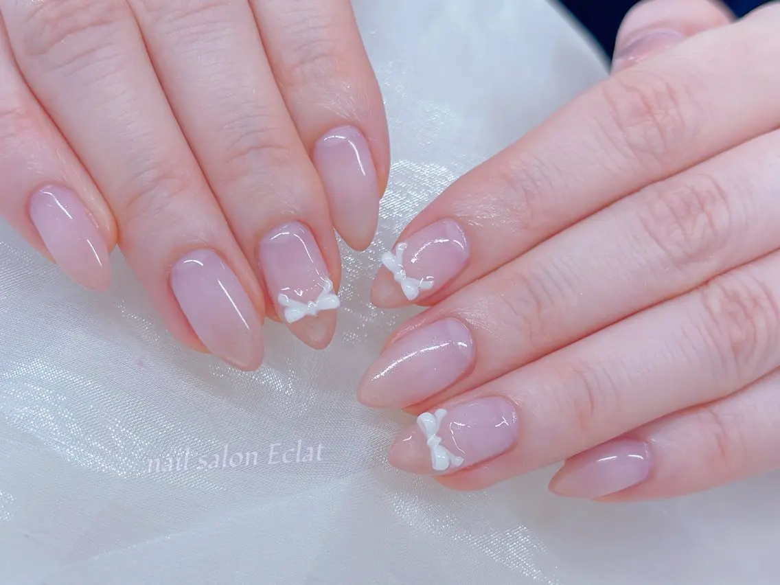 ネイル ハンドネイル ネイルサロンエクラ 🫧Shizukaのネイルデザイン