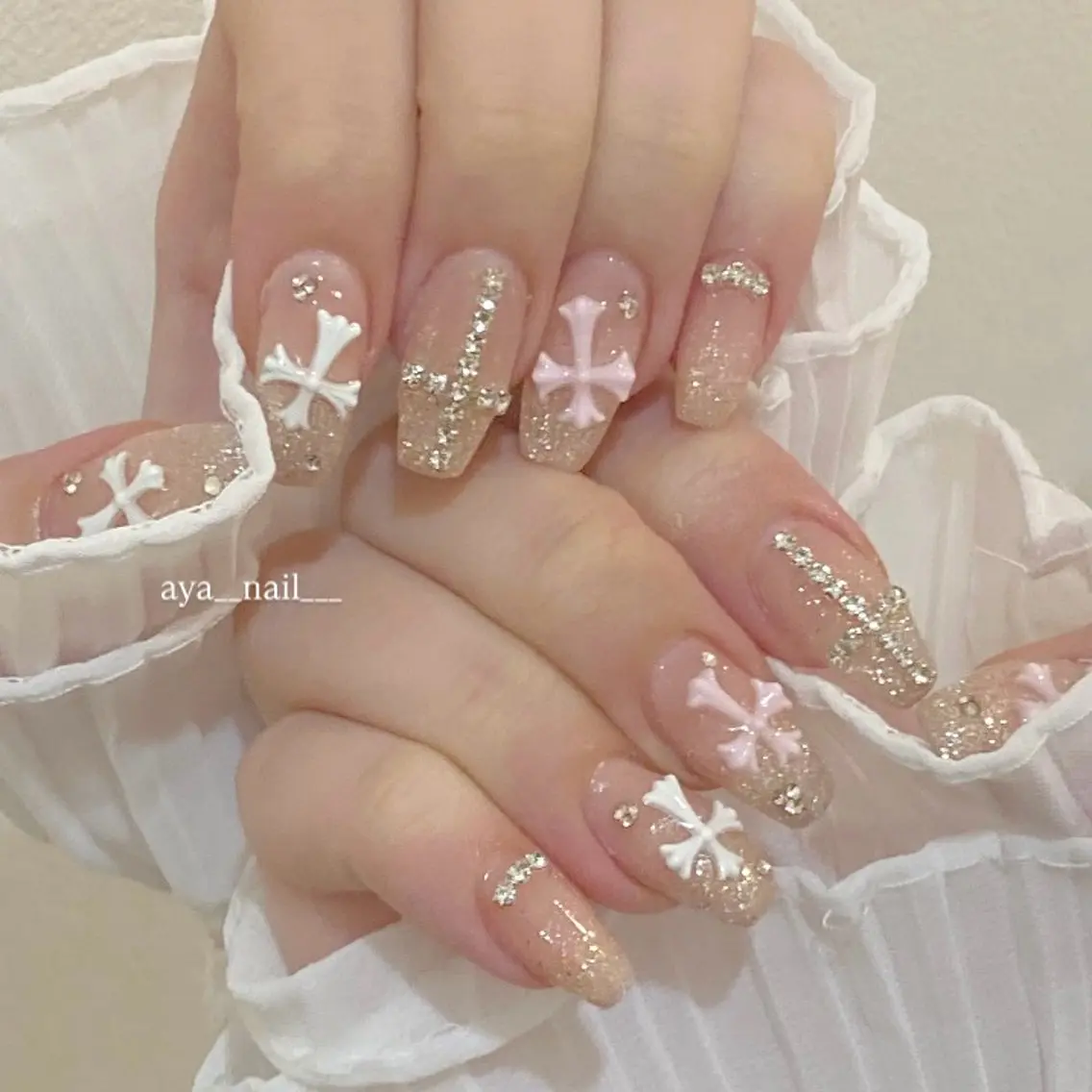 ネイル ハンドネイル Limnail🤍 ayaのネイルデザイン