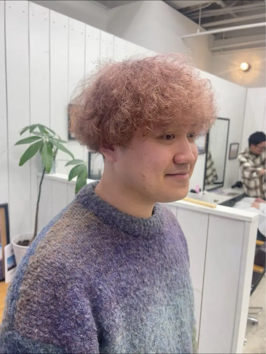 カラー メンズ Henmi Harukaのヘアスタイル