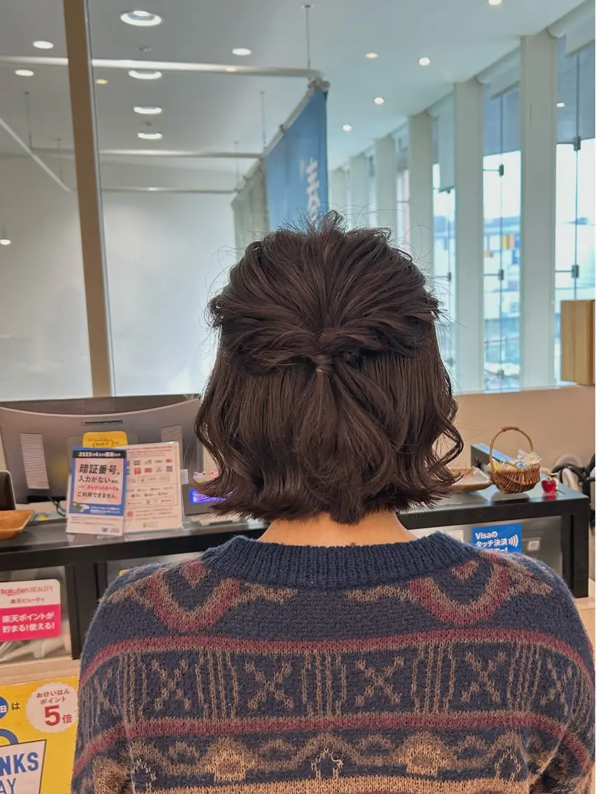 おまかせヘアセット🎀💫の写真