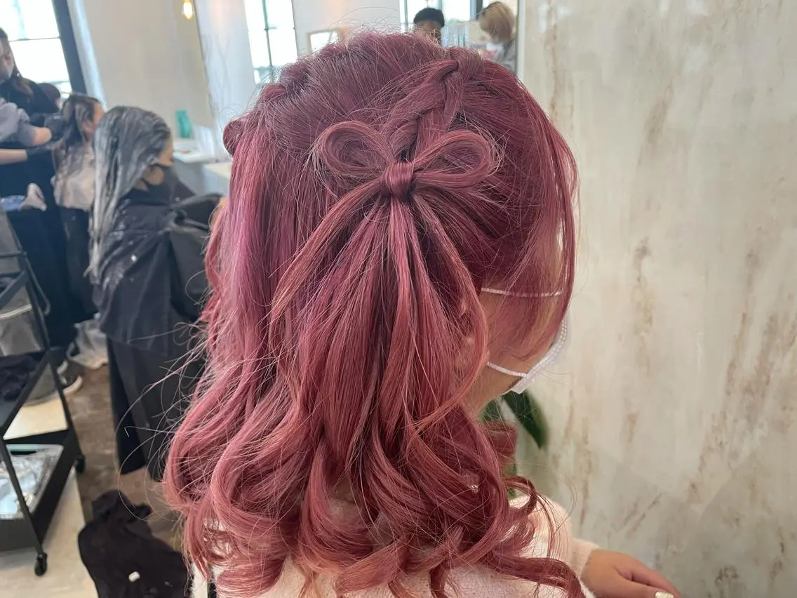 ヘアアレンジ 艶髪🇰🇷髪質改善 🎀ikuno🎀のヘアスタイル