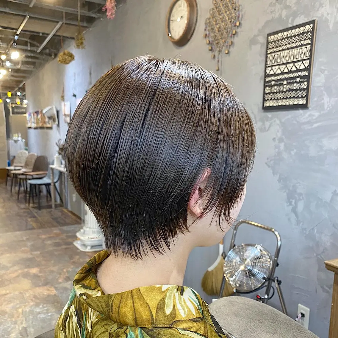 ショート カラー ショートヘア 山口 浩之のヘアスタイル