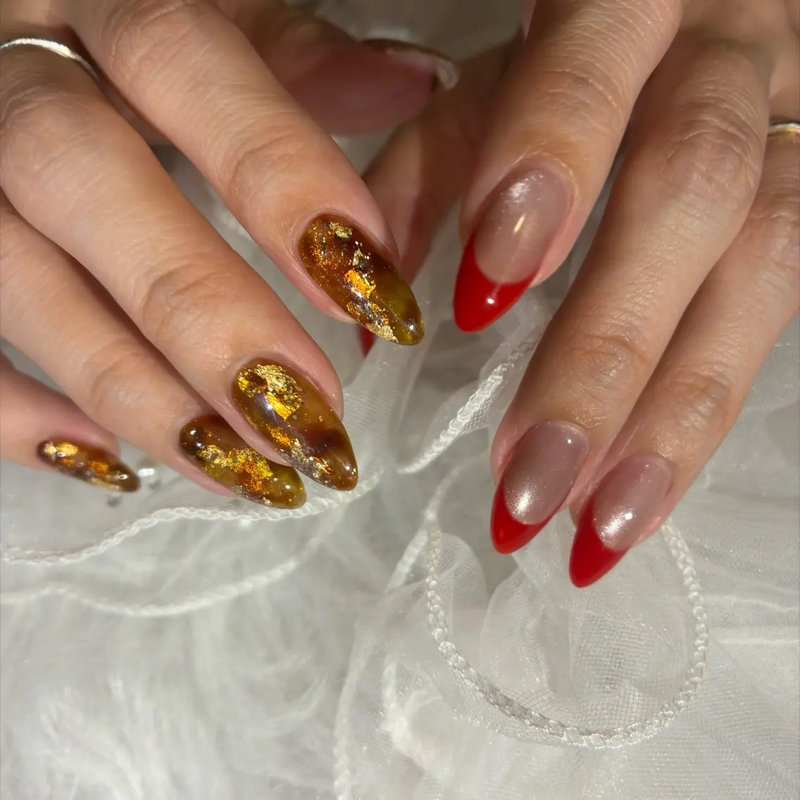 お持ち込みデザイン💅💜¥8500〜【オフ無料】の写真