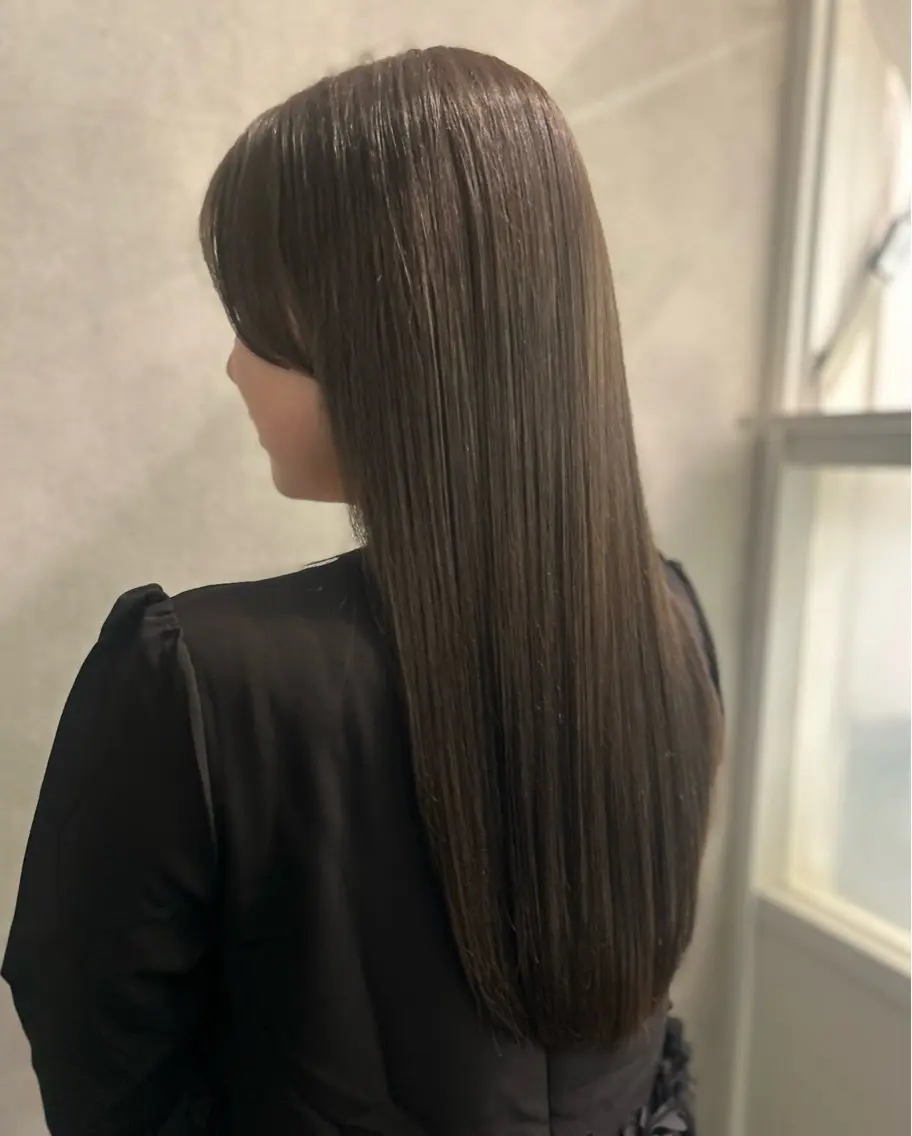 ロング カット ヘアカラー Lolonois 森ノ宮【 yui 】のヘアスタイル