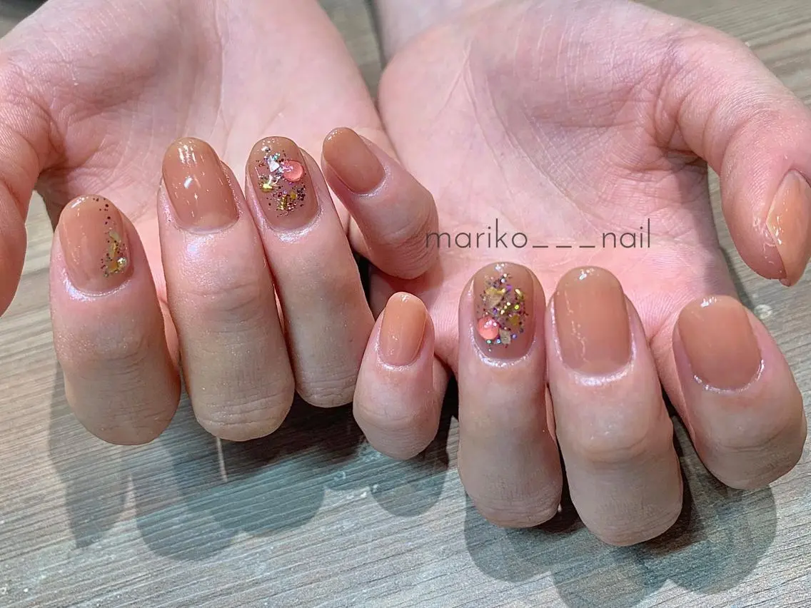 【para gel】ハンド付替オフ込 Art4本コース *予約時にオフの有無をお知らせくださいの写真