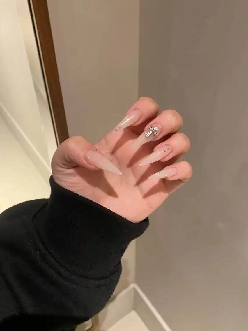 ネイル アートネイル 長さ出し フラッシュネイル ジェルネイル 韓国ネイル ハンドネイル Yuri.nail studioのネイルデザイン