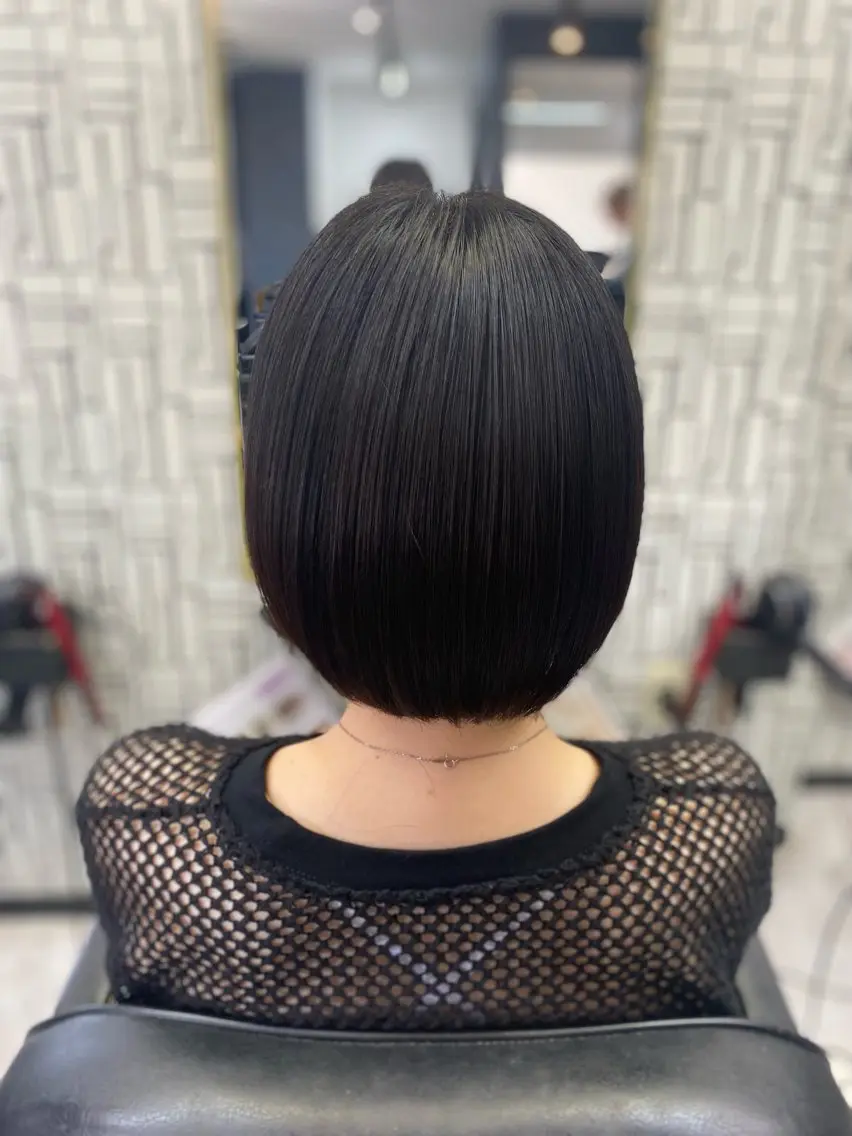 ショート ヘアカラー 池田 亮雅のヘアスタイル