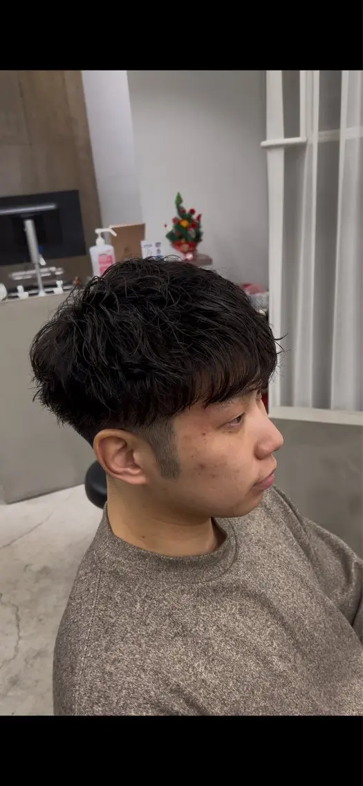 ショート カット tomoメンズ特化 /パーマ/カットのヘアスタイル