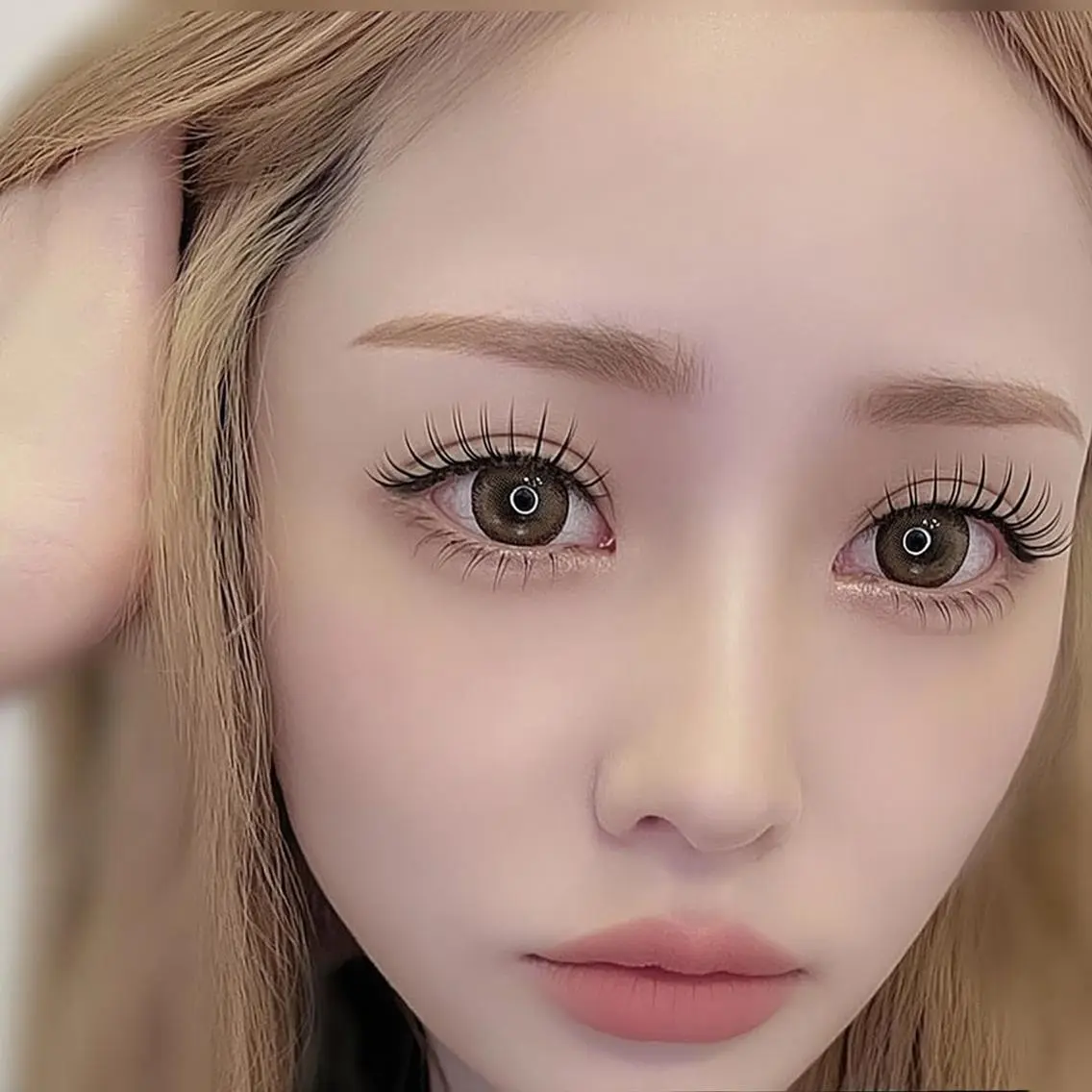 マツエク・マツパ 束感まつ毛 韓国風マツエク パリジェンヌラッシュリフト まつげパーマ マツパ PLATINUM DOLL arisaのマツエク・マツパデザイン
