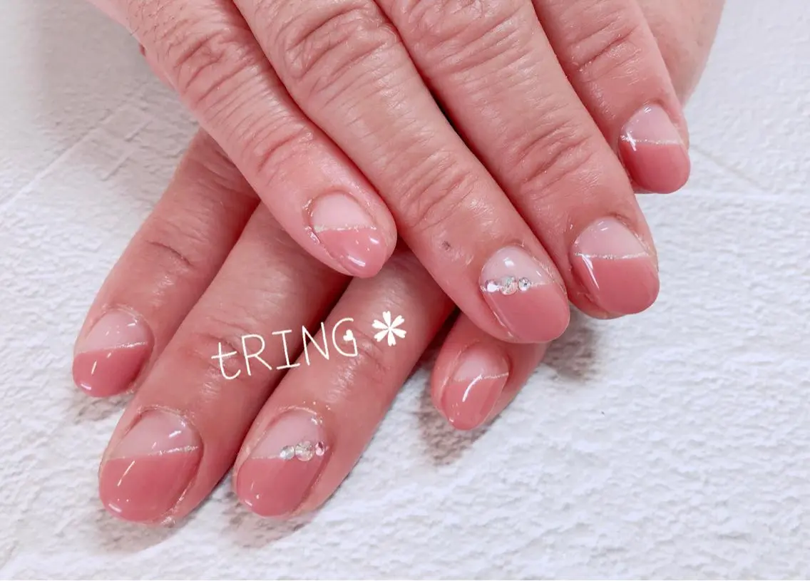 ネイル ハンドネイル tRING* しいの木台のネイルデザイン