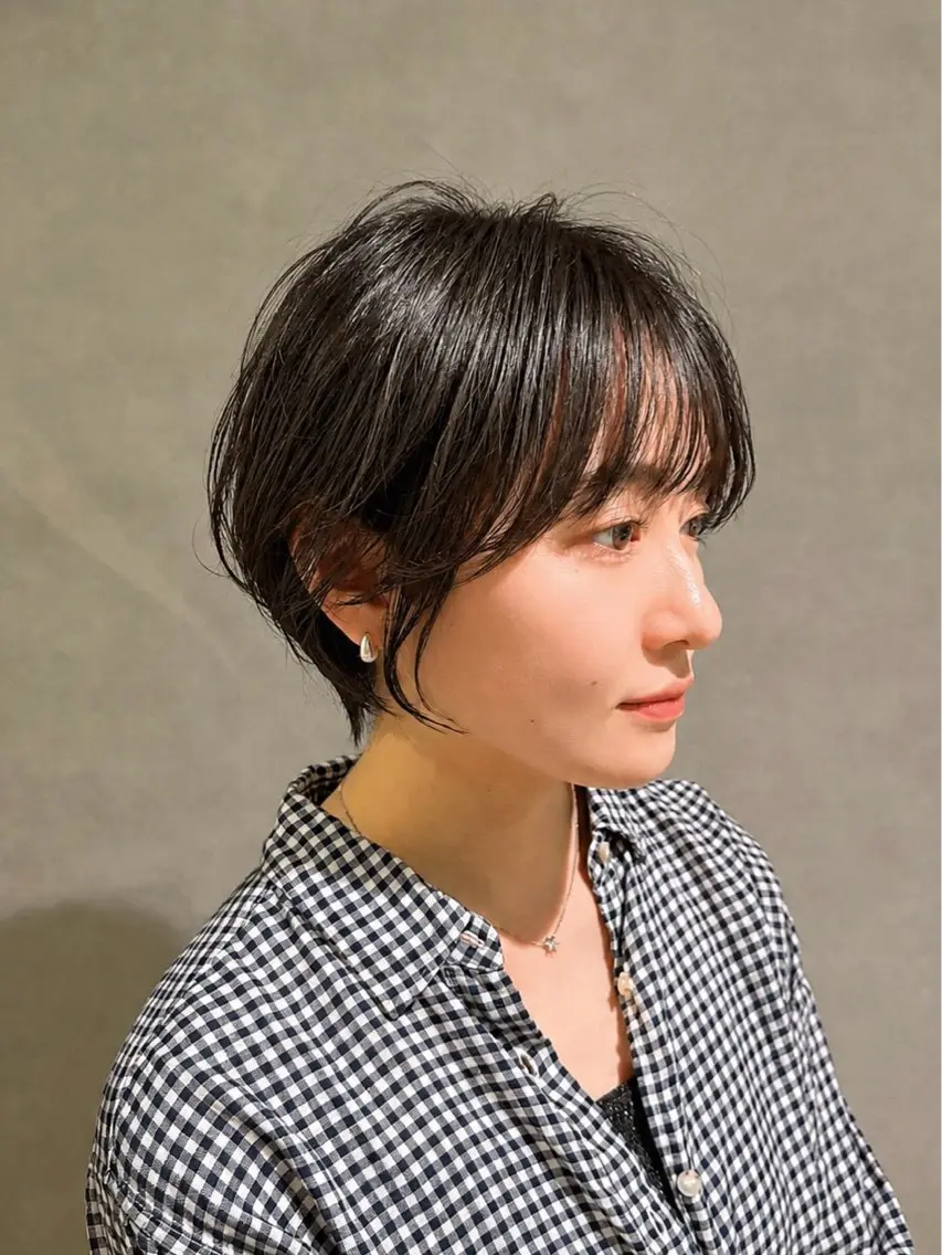 ショート 似合わせショート 森岡俊亮のヘアスタイル